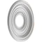 Ekena Millwork Cole PVC Medallion (Canopies up to 4 1/4"), 13"OD x 3 1/2"ID x 3/4"P, Universal Metallic Pearl Mist CMP13COEPE - alternate 5